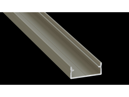 AL-PROFIL DUAL INOX (10-0000) (Délka 1M)