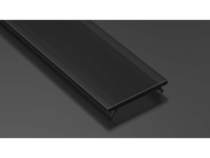 CV-PROFIL BASIC v2 PMMA BLACK (11-2217) (Délka 1M)