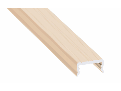 AL-PROFIL ATOM LIGHT IVORY LACQUERED (10-1356) (Délka 1M)