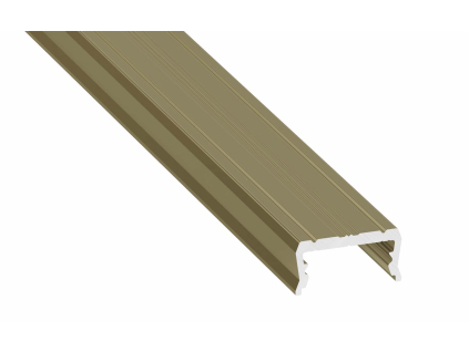 AL-PROFIL ATOM REED GREEN LACQUERED (10-1358) (Délka 1M)
