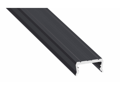 AL-PROFIL ATOM ROCK ANTHRACITE LACQUERED (10-1359) (Délka 1M)