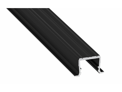 AL-PROFIL AXIN BLACK LACQUERED (10-1455) (Délka 1M)