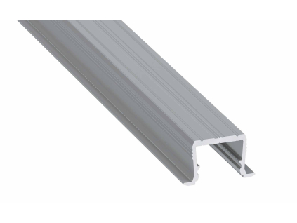AL-PROFIL AXIN SILVER ANODIZED (10-1374) (Délka 1M)