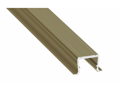 AL-PROFIL AXIN REED GREEN LACQUERED (10-1378) (Délka 1M)