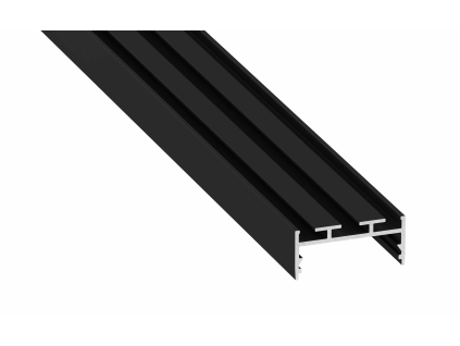 AL-PROFIL ARIA BLACK ANODIZED (10-1422) (Délka 1M)