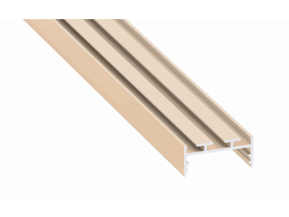 AL-PROFIL ARIA LIGHT IVORY LACQUERED (10-1426) (Délka 1M)