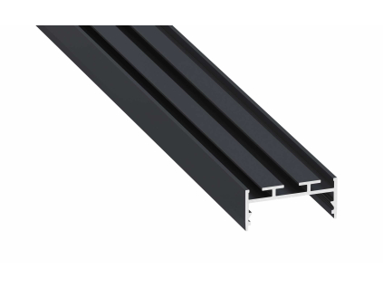 AL-PROFIL ARIA ROCK ANTHRACITE LACQUERED (10-1429) (Délka 1M)