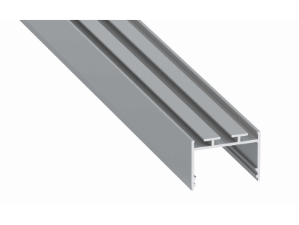 AL-PROFIL ALBA SILVER ANODIZED (10-1404) (Délka 2M)