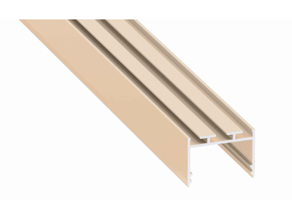 AL-PROFIL ALBA LIGHT IVORY LACQUERED (10-1406) (Délka 2M)