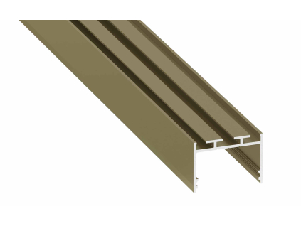 AL-PROFIL ALBA REED GREEN LACQUERED (10-1408) (Délka 1M)