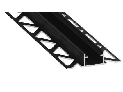 AL-PROFIL NIPO BLACK LACQUERED (10-1585) (Délka 1M)