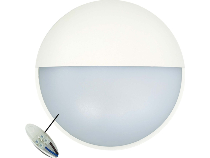 LED venkovní nástěnné světlo DITA CLASSIC roundW 14W denní bílá cover
