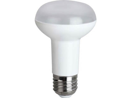 LED žárovka E27 R63 7W SMD teplá bílá