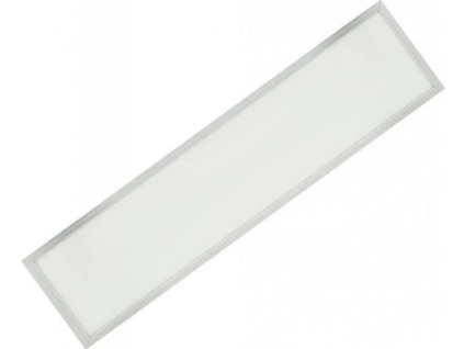 4387 4387 stribrny podhledovy led panel 300x1200mm 45w denni bila