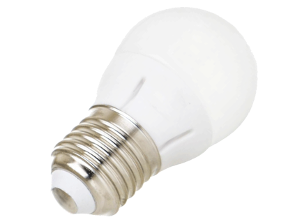 Mini LED žárovka E27 (Barva světla Teplá bílá, Výkon 5W)