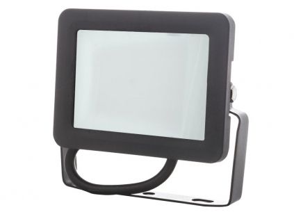 380 9 cerny led reflektor 12v ac dc 10w denni bila