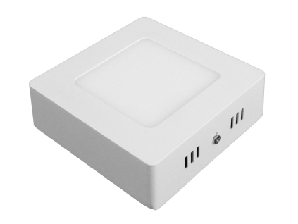 PS6 LED panel 6W přisazený čtverec 115x115mm denní bílá