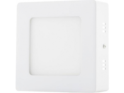 PS6 LED panel 6W přisazený čtverec 115x115mm denní bílá