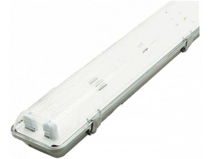 LED zářivkové těleso 150cm + 2x LED zářivka denní bílá 5760lm