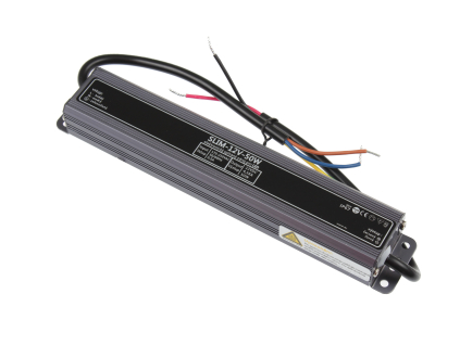 Venkovní napájecí zdroj SLIM 12V 4,1A 50W IP67 voděodolný