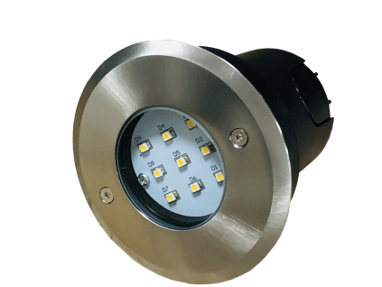 Pojezdové zemní LED svítidlo Road 230V 0,5W 7LED studená bílá