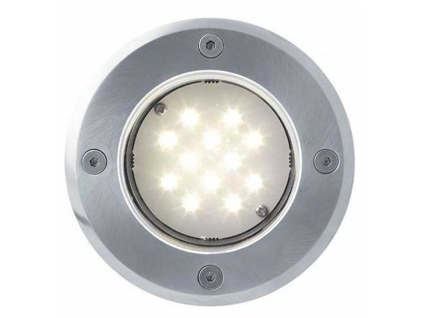 Pojezdové zemní LED svítidlo Road 230V 1W 12LED teplá bílá