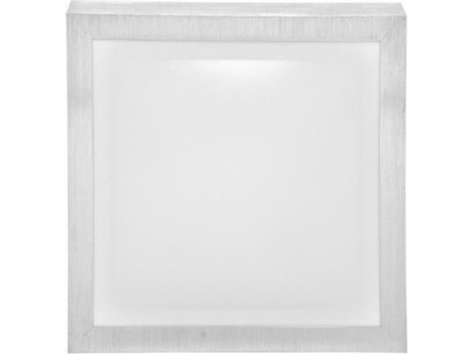 Stříbrné stropní a nástěnné LED svítidlo s čidlem 11W denní bílá