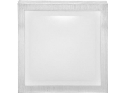 Stříbrné stropní a nástěnné LED svítidlo s čidlem 11W denní bílá