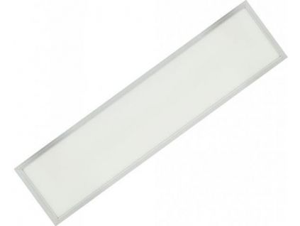 4387 stribrny podhledovy led panel 300x1200mm 45w denni bila