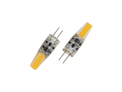 Stmívatelná LED žárovka G4 COB3W teplá bílá