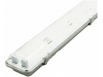 LED zářivkové těleso 150cm + 2x LED zářivka studená bílá 5400lm