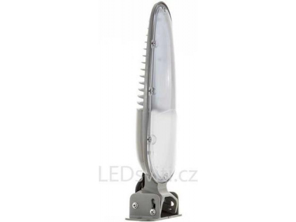 Stříbrné LED veřejné osvětlení 30W na zeď denní bílá