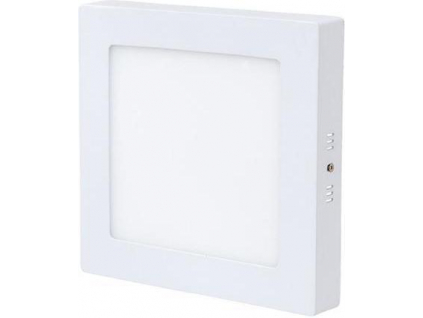 Bílý přisazený LED panel 175x175mm 12W denní bílá