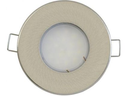 4799 nikl vestavne podhledove led svitidlo 3w studena bila ip44 230v