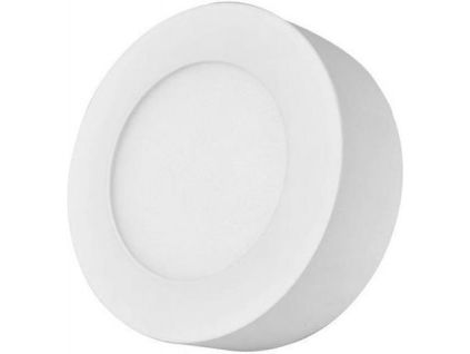 5006 led panel 6w prisazeny kulaty 115mm tepla bila