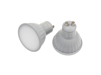 LED žárovka GU10 EL3W teplá bílá