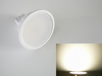 LED žárovka MR16 / GU5,3 5W 100° studená bílá