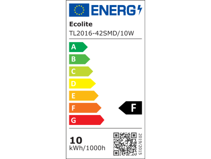 Bílé výklopné LED svítidlo pod kuchyňskou linku 58cm 10W