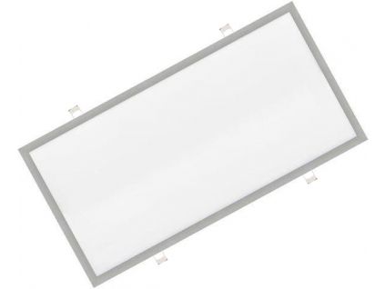 stříbrný vestavný LED panel 600x1200mm (Barva světla Teplá bílá, Stmívatelnost Stmívatelný, Výkon 72W)