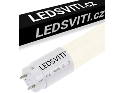 LED zářivka 60cm 10W mléčný kryt teplá bílá jednostranné