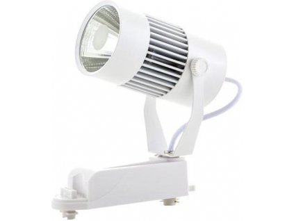 Bílý fázový lištový LED reflektor 20W denní bílá