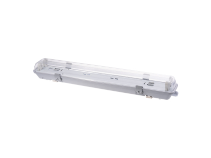 LED prachotěsné těleso BETU 2x 120cm (bez zdroje) jednostranné