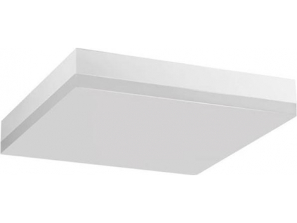 Bílé LED svítidlo stropní smart s čtverec 18W teplá bílá