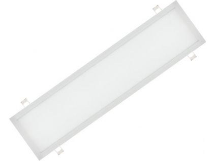 Bílý vestavný LED panel 300x1200mm 48W (Barva světla Teplá bílá, Stmívatelnost Stmívatelný, Výkon 48W)