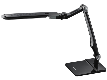 Stmívatelná černá LED lampička MATRIX 10W s klipem CCT