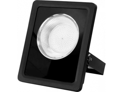 Černý LED reflektor 100W extra 5000K