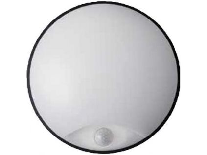 7941 led cerne nastenne svetlo 14w dita round denni bila