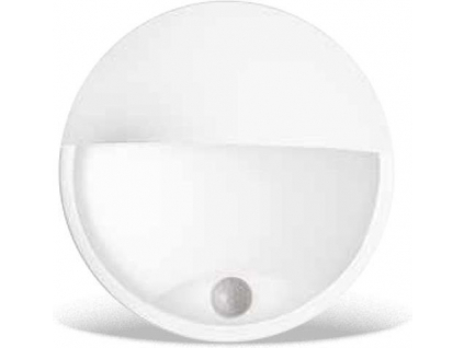 Bílé LED venkovní nástěnné světlo 14W s čidlem DITA cover denní bílá