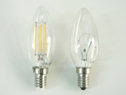 LED žárovka E14 4W Filament