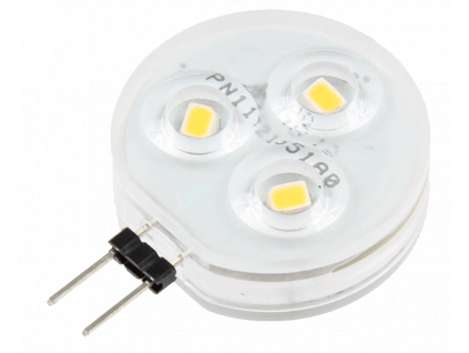 LED žárovka G4 E2W 120° 12 24V Studená bílá